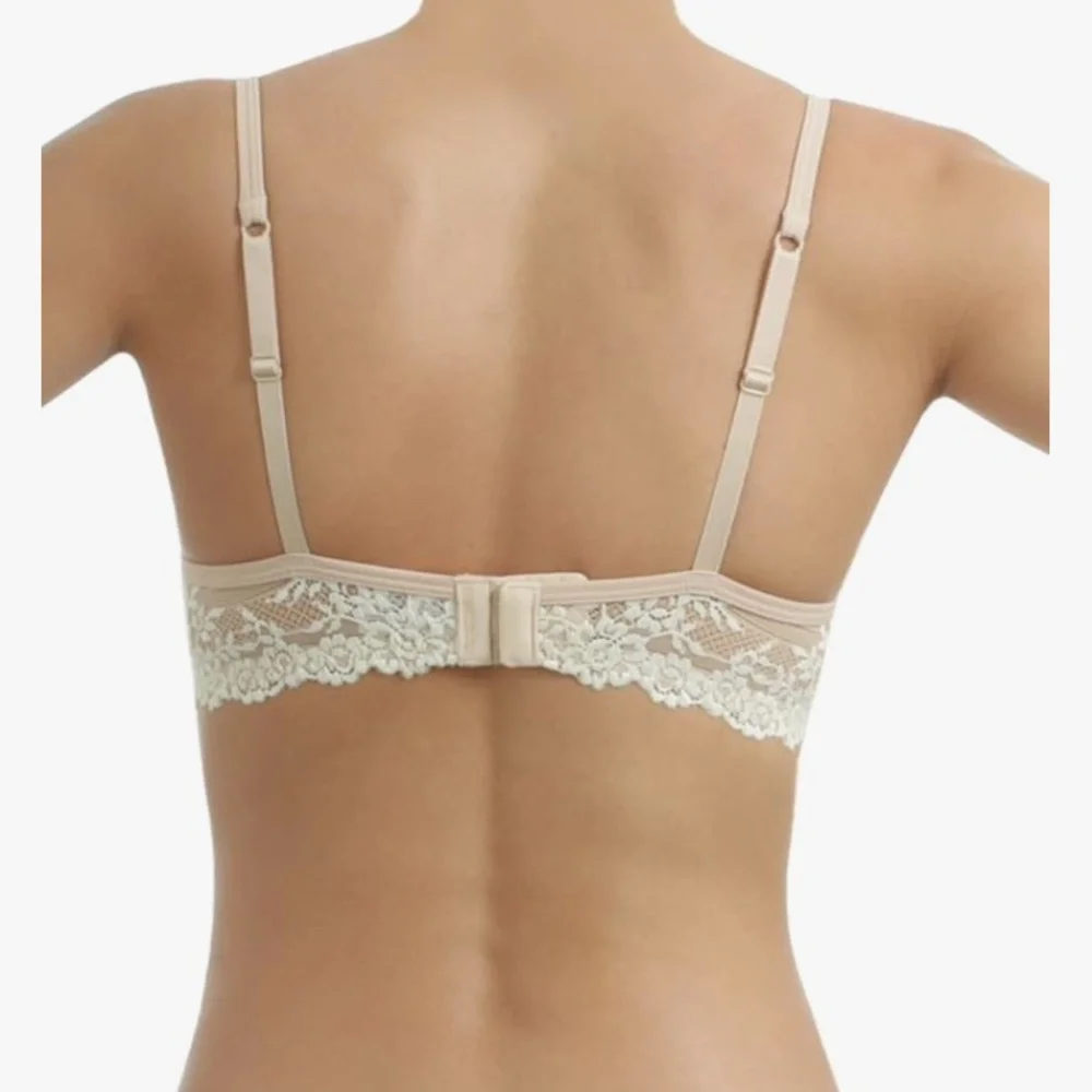 Wacaol Embrace Lace Petite Push Up Underwire Bra, Size 30C - Picture 12 of 13